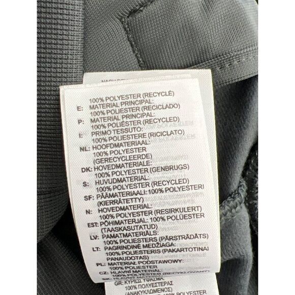 Adidas Men Gray Essential Three Stripe Zip Front Jacket Size XL - Picture 12 of 13